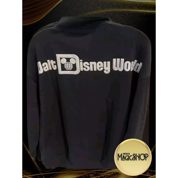 Disney Parks Disney World Mickey & Friends Quarter Zip Pullover Small - Picture 2 of 2
